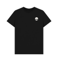 Black Printed T-shirt Front