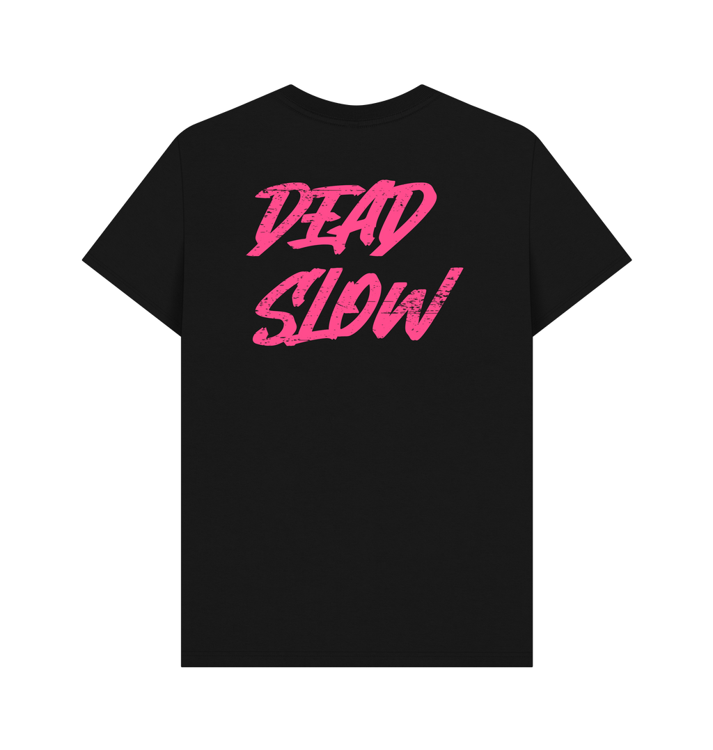 Black Printed T-shirt Back